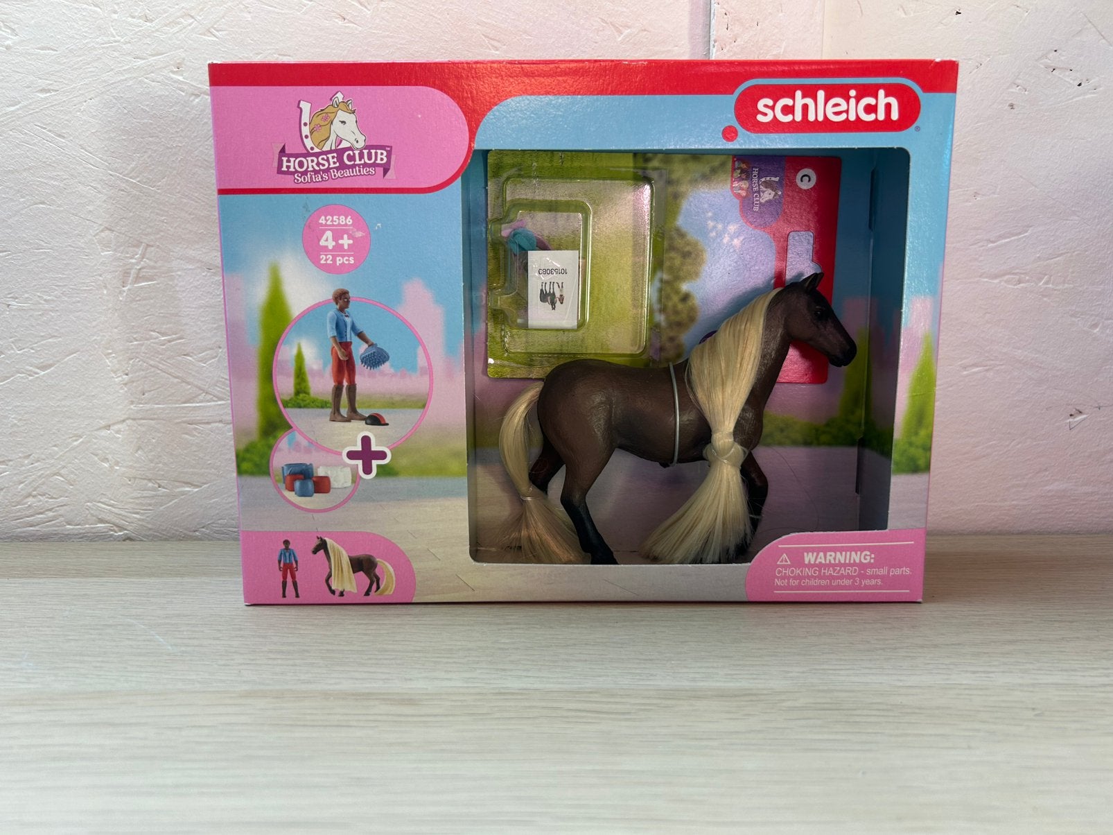 Nieuwe schleich set, Verzamelen, Ophalen of Verzenden, Zo goed als nieuw, Paard, Beeldje of Figuurtje