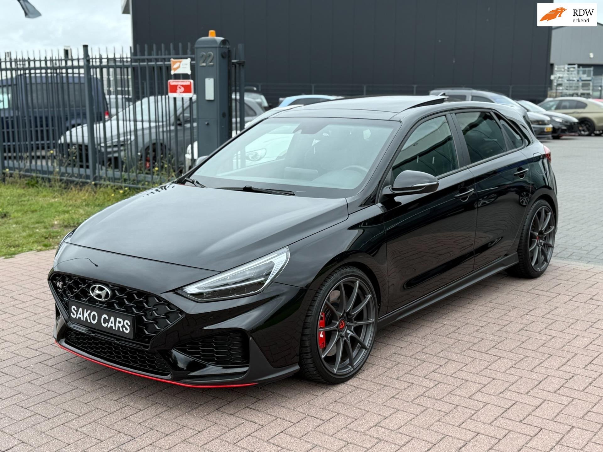Hyundai I30N 2.0 N 2021 280PK Automaat Facelift Pano Dealer, Auto's, Hyundai, 1998 cc, Automatische klimaatregeling, Gebruikt