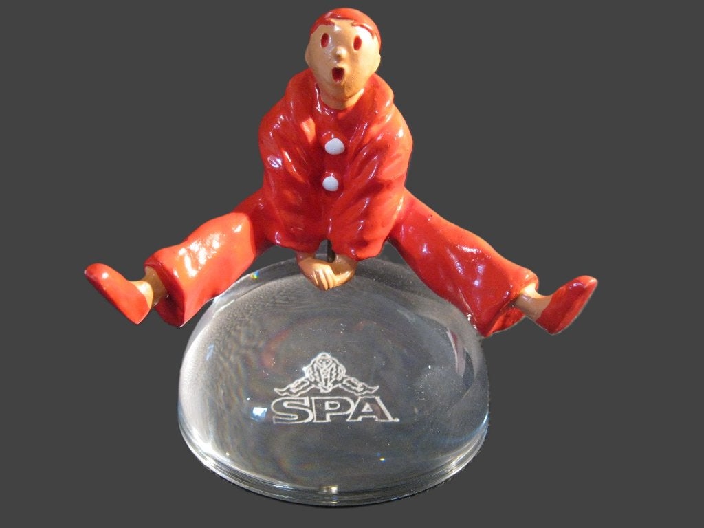 spa monopole, Ophalen, Zo goed als nieuw, Reclamebord