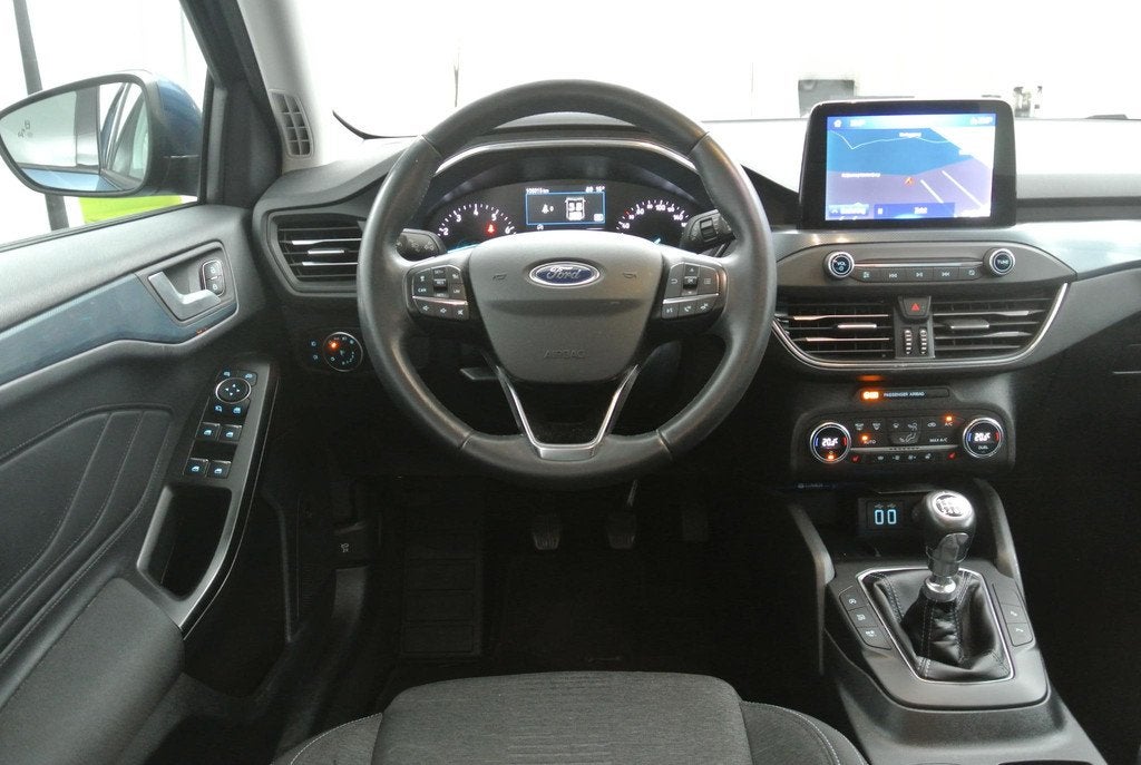 Ford Focus Wagon 1.0 125pk EcoBoost Hybrid Active Business |, Gebruikt, Met garantie (alle), Blauw, Origineel Nederlands