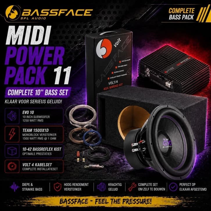 lakro audio / bassface, Niet ingevuld, Niet ingevuld, Nieuw, Ophalen of Verzenden