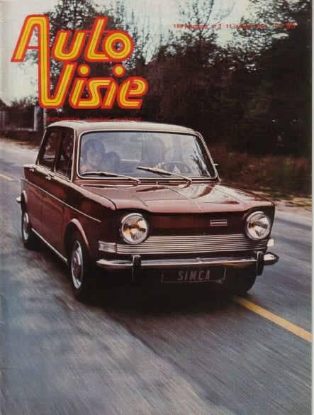 Autovisie 2 1974 : Reliant Regal - Ford Capri - Fiat 131, Ophalen of Verzenden, Gelezen, Algemeen