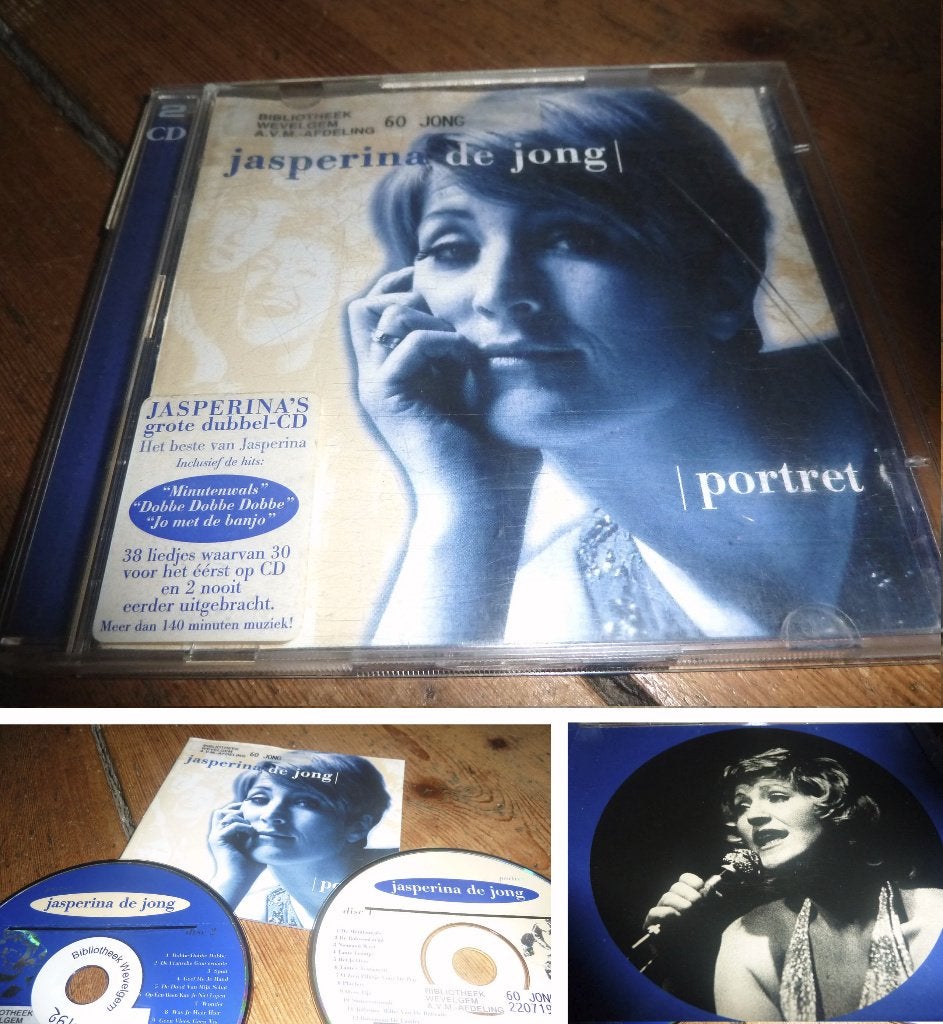 CD Jasperina de Jong - Portret - speciale dubbelcd - 1997 -, Cd's en Dvd's, Ophalen of Verzenden
