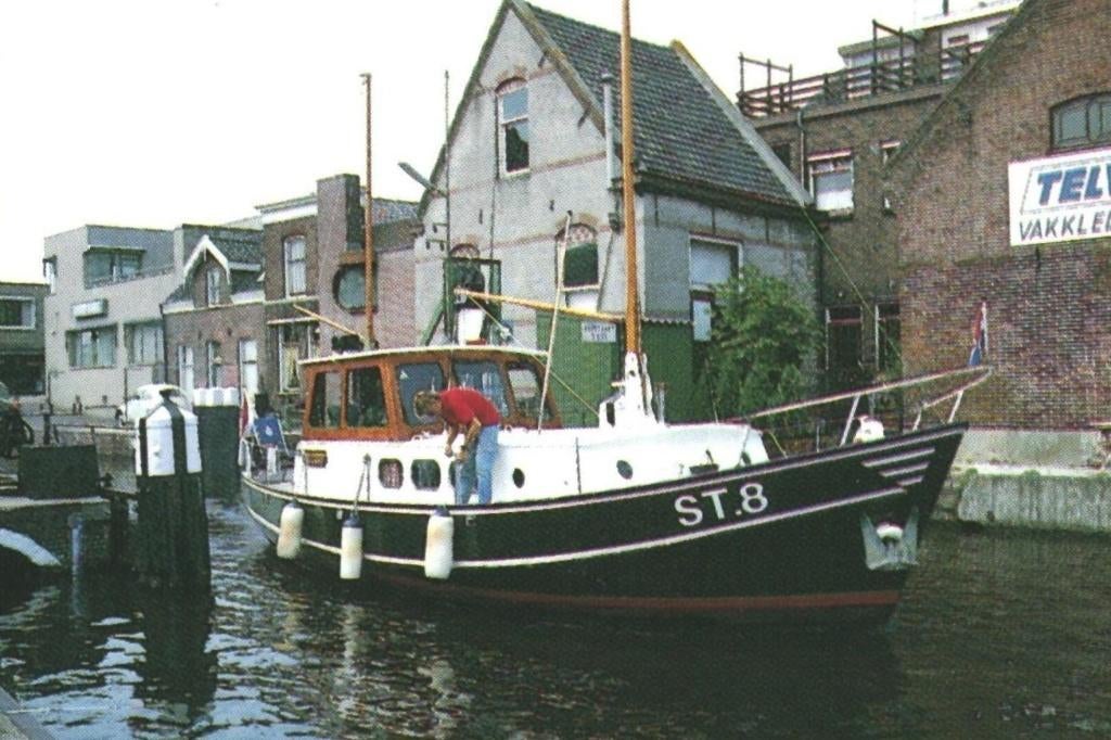 802068 Bodegraven ZH 80+ Gelopen met postzegel, Ophalen of Verzenden, 1980 tot heden, Gelopen, Zuid-Holland