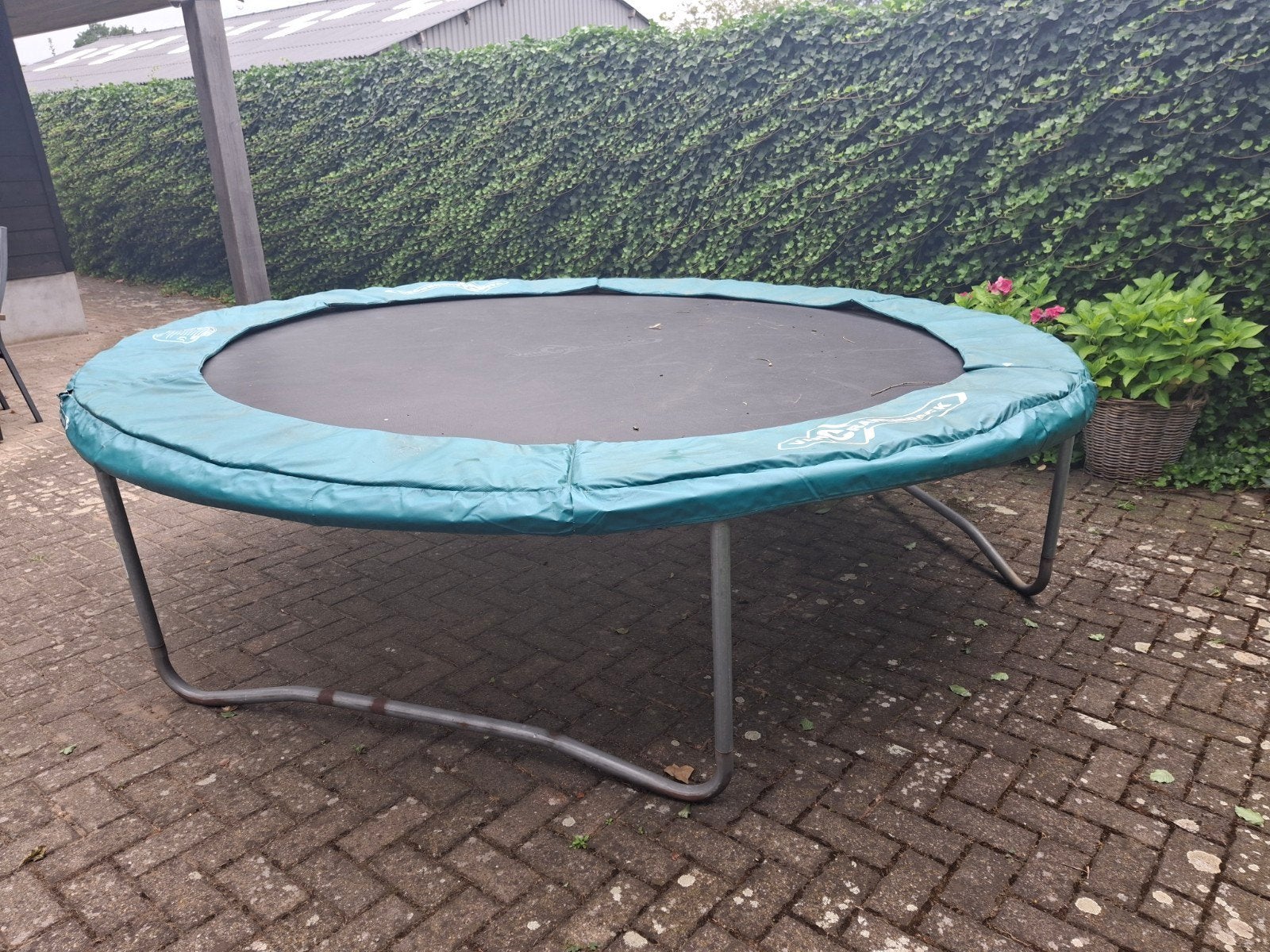 Trampoline, Kinderen en Baby's, Speelgoed | Buiten | Trampolines, Ophalen, Gebruikt