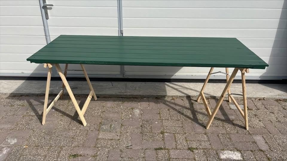 bureautafel  tafel buiten tafel, Ophalen, Overige typen, Gebruikt, Hout