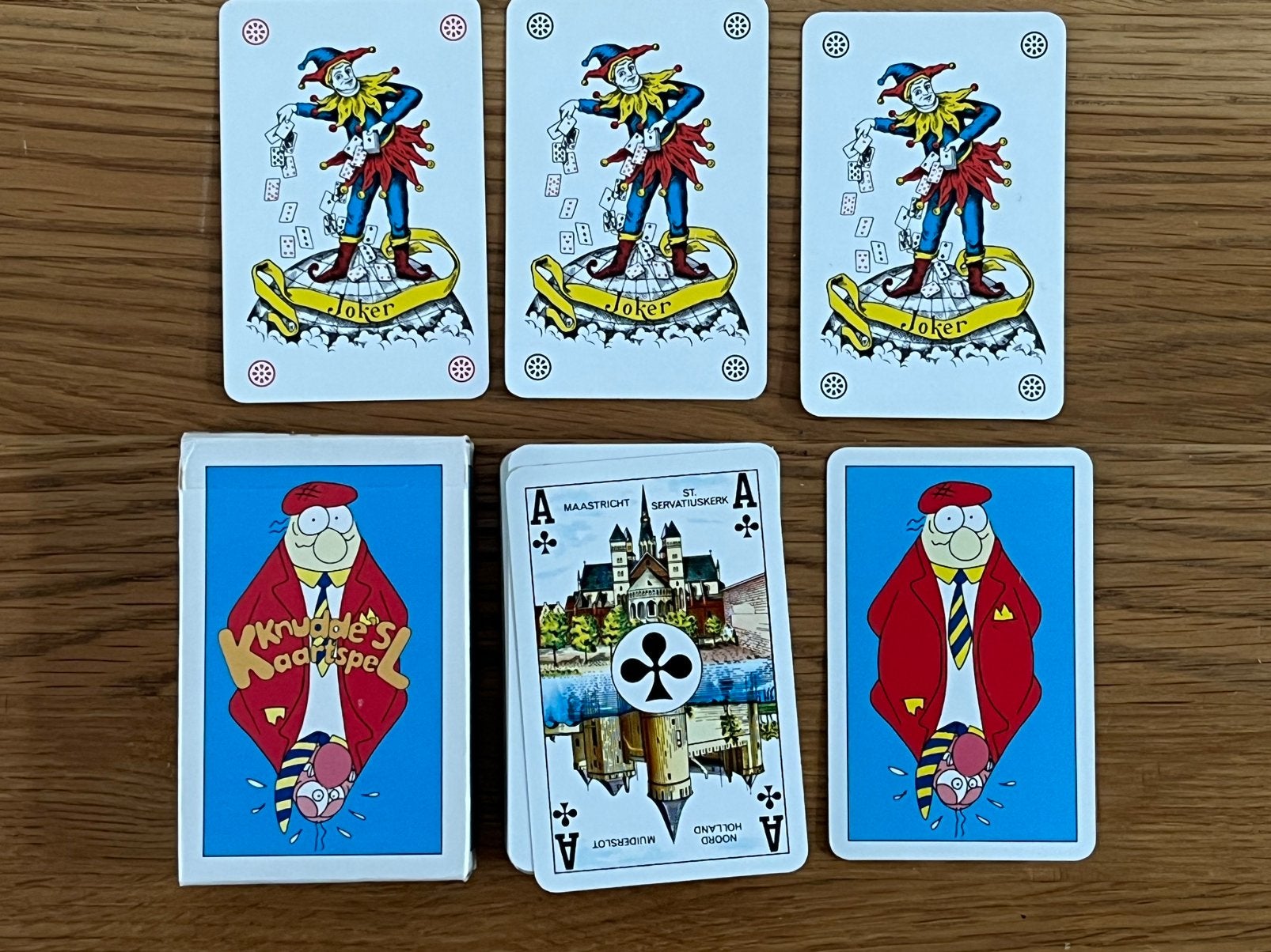 fc Knudde’s Kaartspel 1985 speelkaarten Fimla B.V. Holland, Verzenden, Zo goed als nieuw, Speelkaart(en)