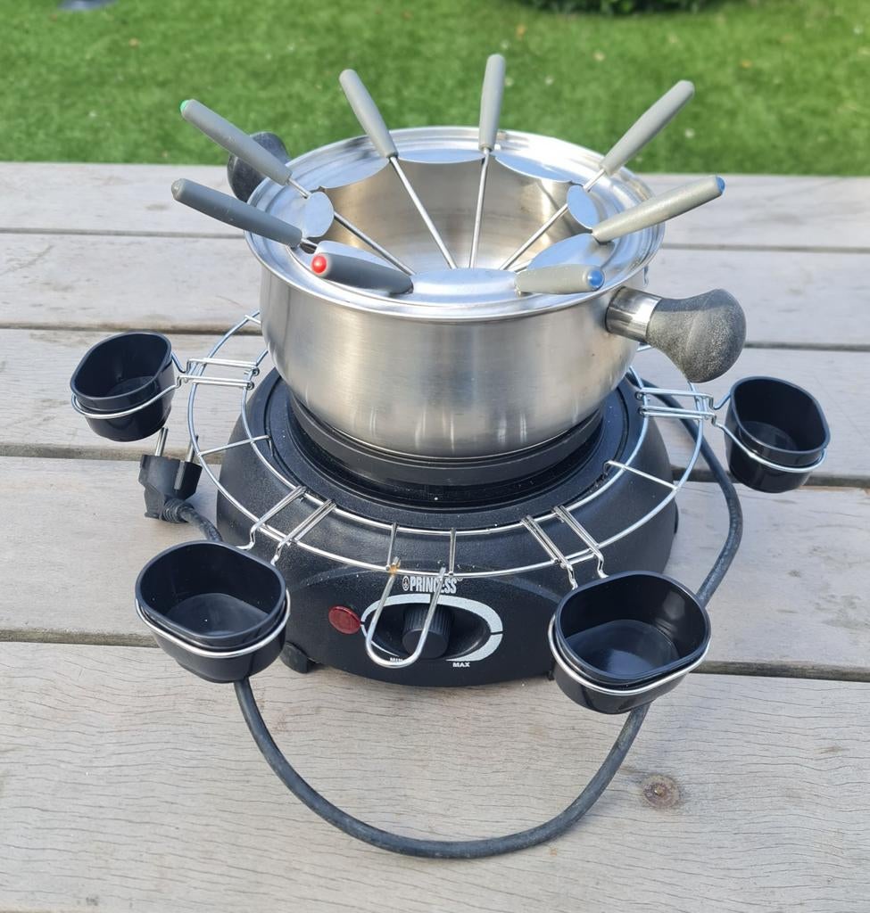 Princess Fondueset, Ophalen of Verzenden, Zo goed als nieuw, Elektrisch, Fondueset