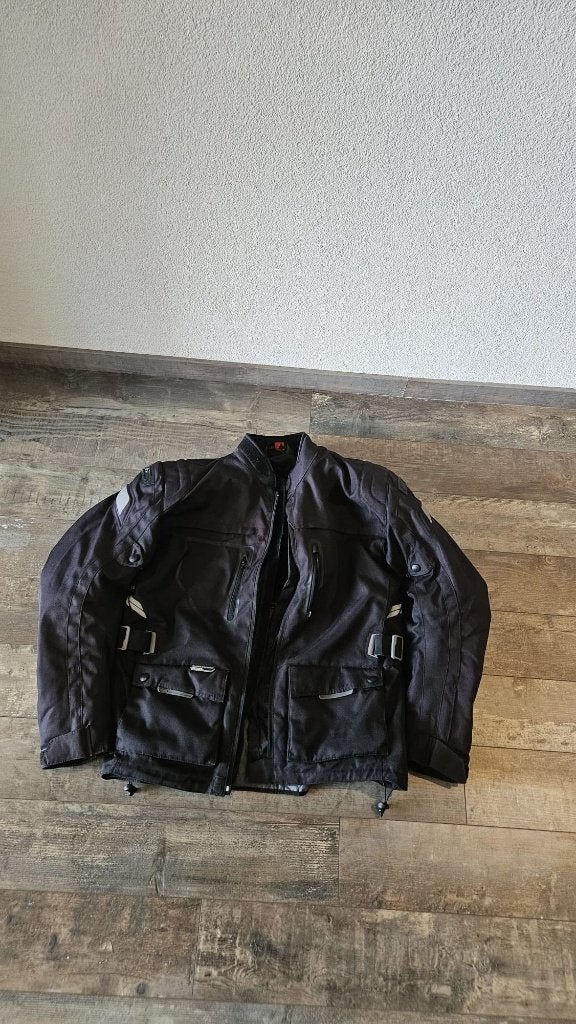 Evolution Heren Motorjas maat L, Motoren, Ophalen, Jas | textiel, Heren, Evolution Heren Motorjas maat L