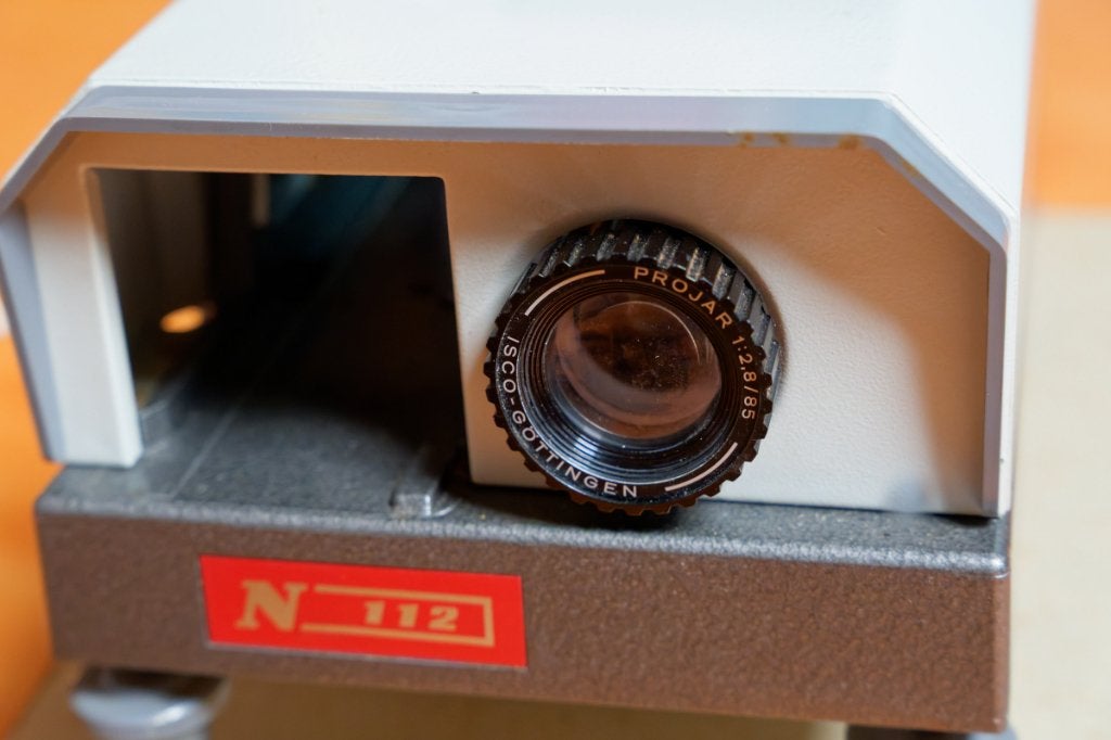 Diaprojector N112 met werkende lamp, Verzamelen, Ophalen of Verzenden, 1960 tot 1980, Projector