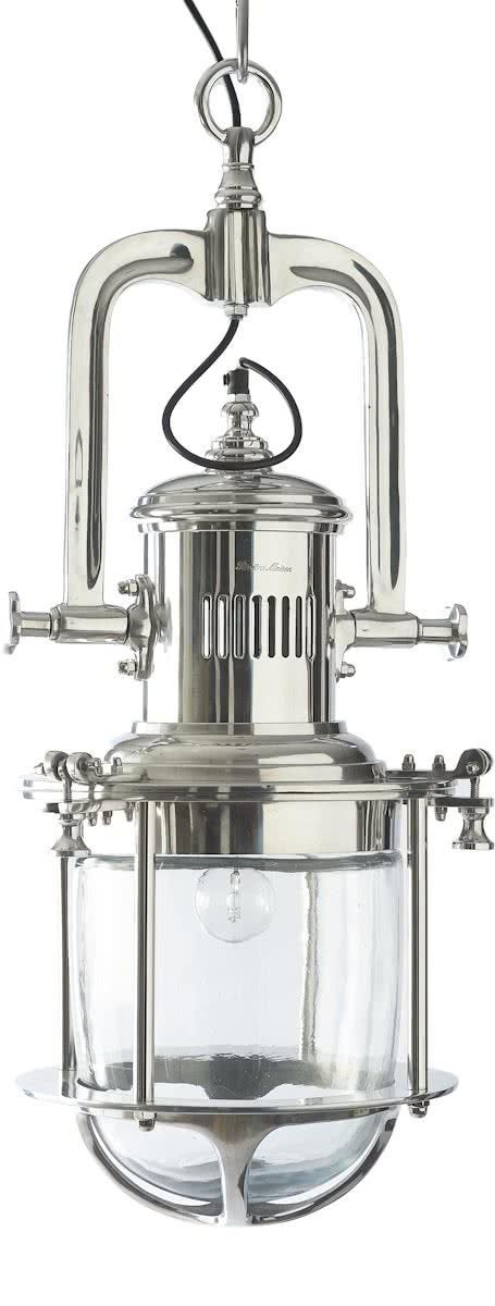 Riviera Maison Boathouse Hanglamp Aluminium, Ophalen, Nieuw, E27 (groot), Metaal