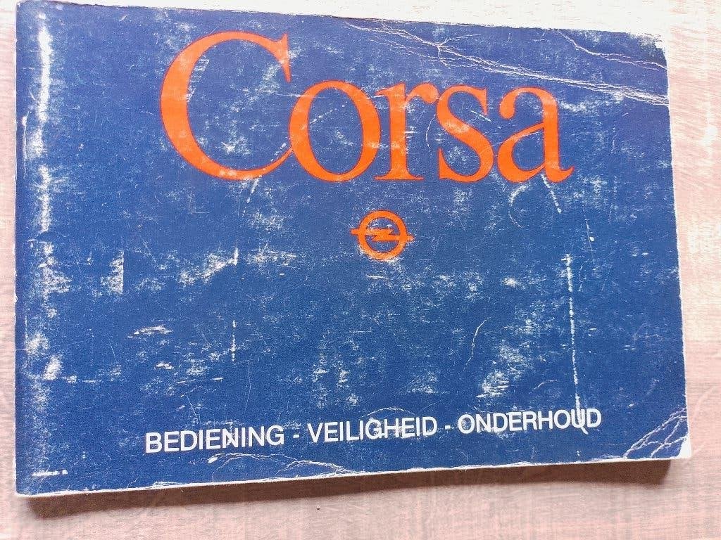 Instructieboekje - handleiding Opel Corsa A 1983, Ophalen of Verzenden, Gelezen, Opel
