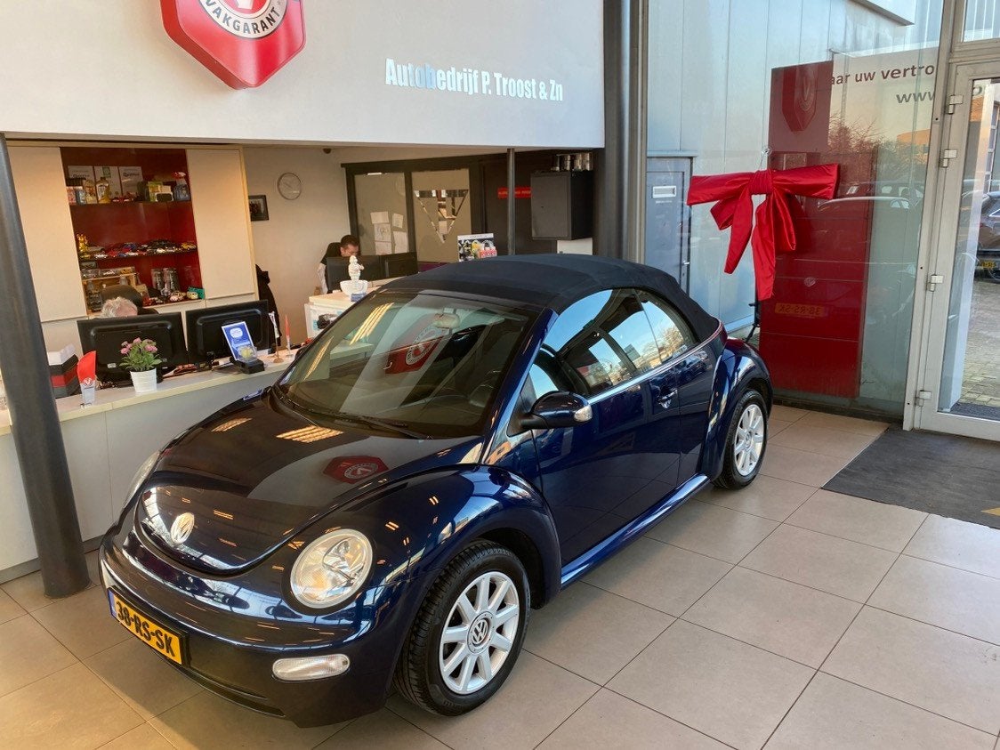 Volkswagen New Beetle Cabriolet 1.6 Turijn ComfortNL Auto,1E, Stof, Gebruikt, Beetle (Kever), 4 cilinders