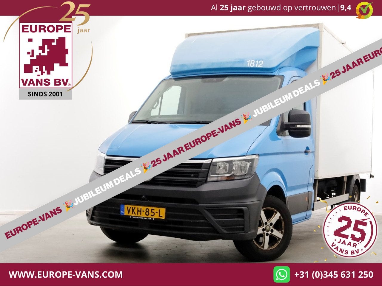 Volkswagen Crafter 35 2.0 TDI E6 Bakwagen met achterdeuren 2, Voorwielaandrijving, Gebruikt, 4 cilinders, 2500 kg