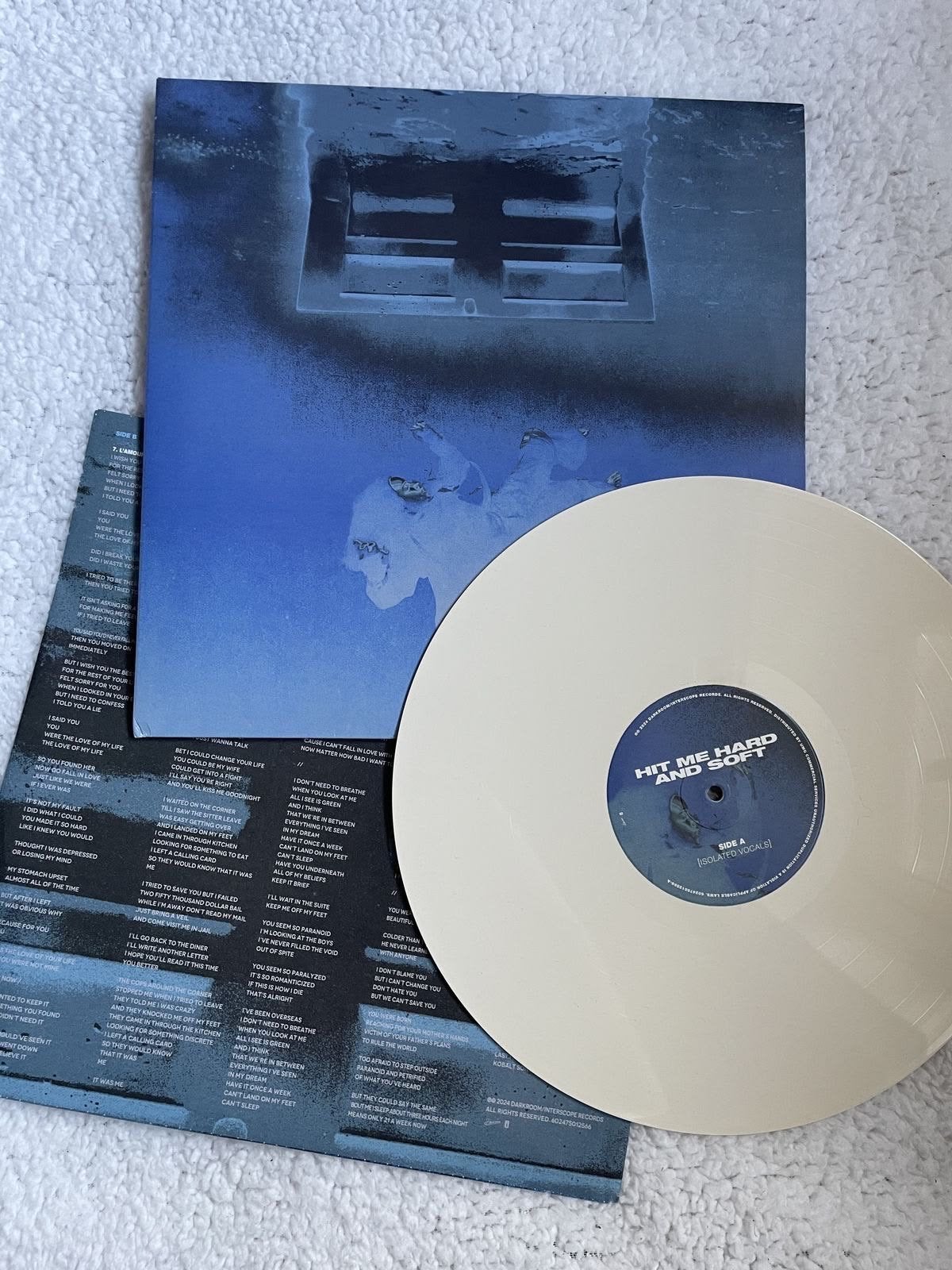 billie eilish hit me hard and soft isolated vocals vinyl, Verzenden, Zo goed als nieuw