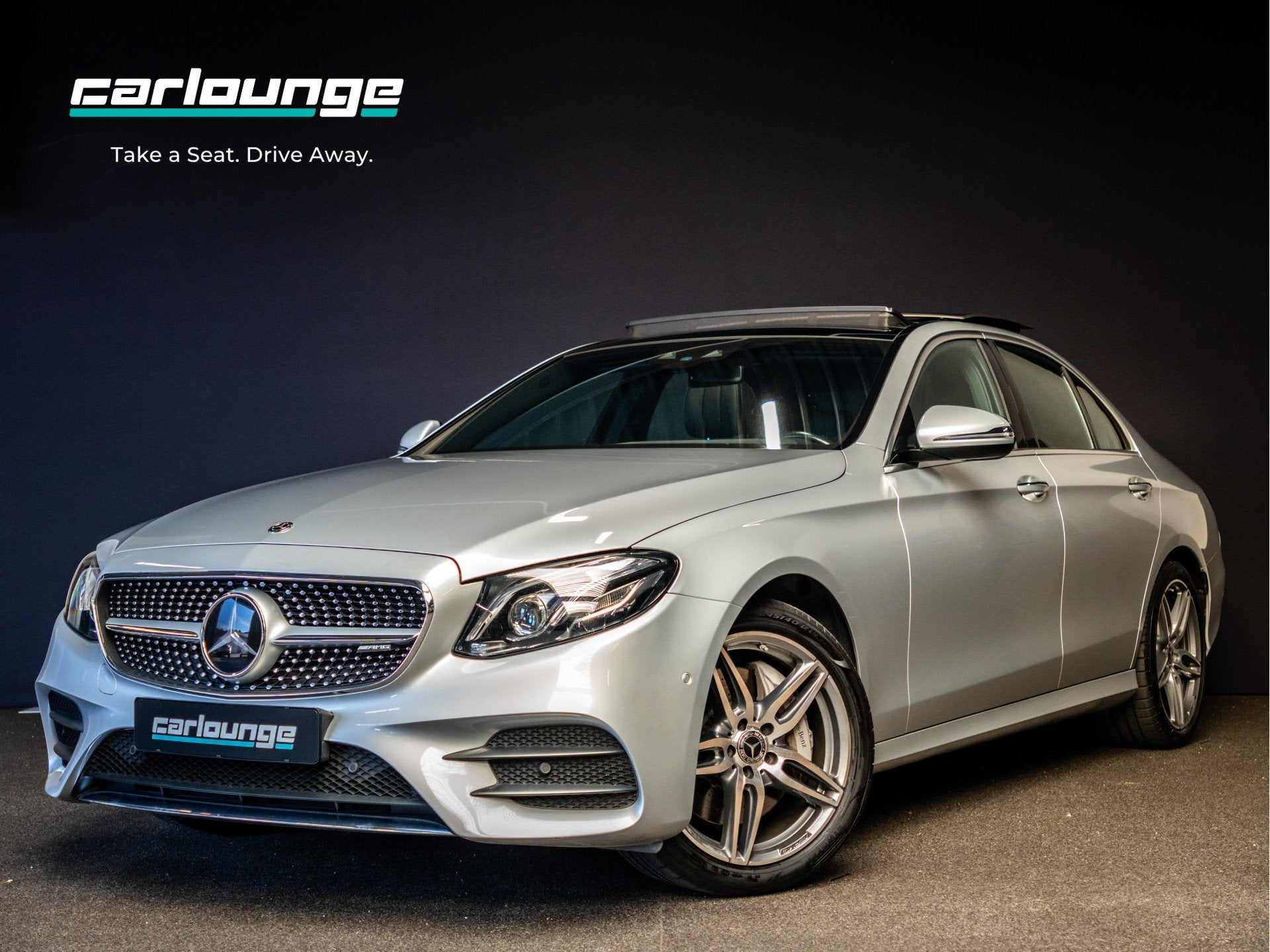 Mercedes-Benz E-Klasse 400 4Matic Premium Plus Burmester | A, Auto's, Gebruikt, Zwart, Bedrijf, Vierwielaandrijving