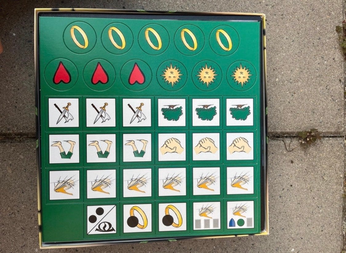Lord of the Rings Bordspel - Compleet Gezinsspel, Drie of vier spelers, Verzenden, Nieuw