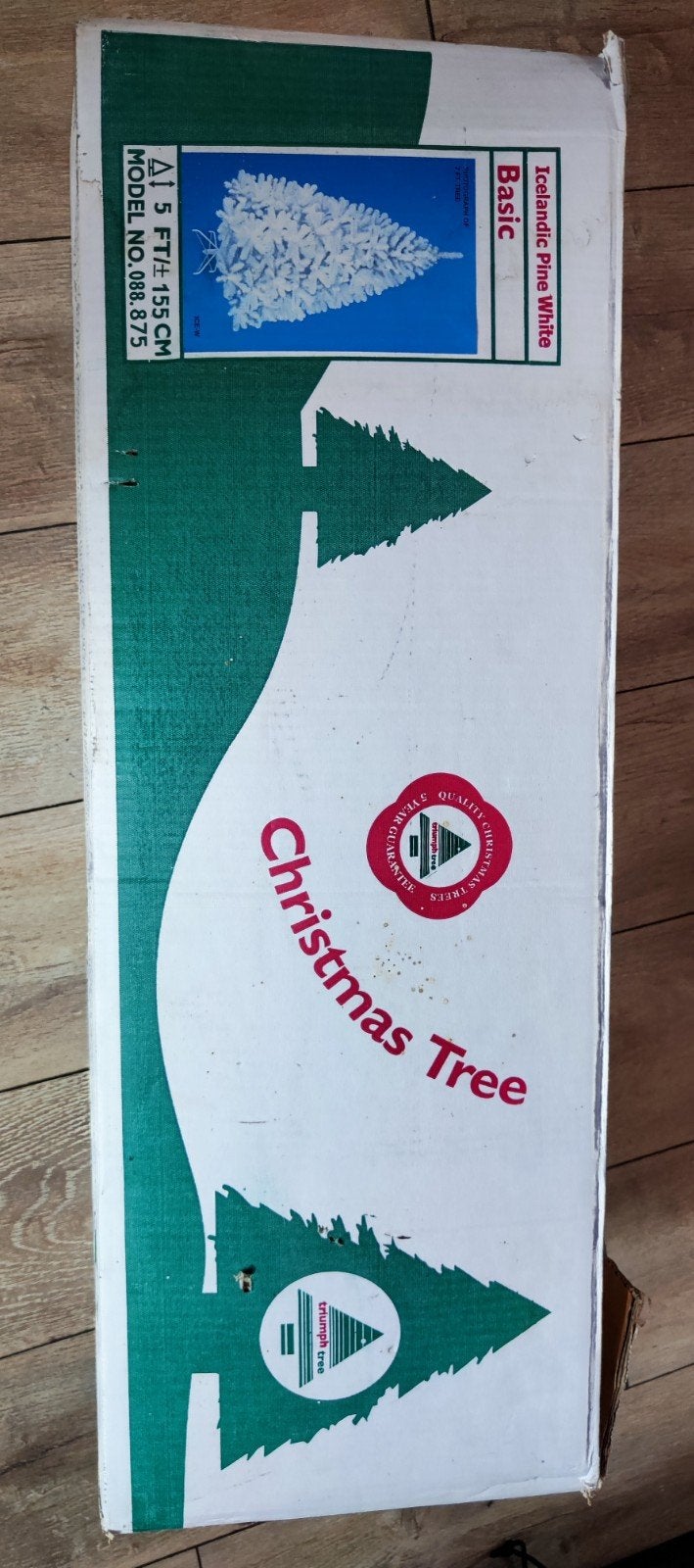 Kunst kerstboom - wit - Islandic Pine, Ophalen