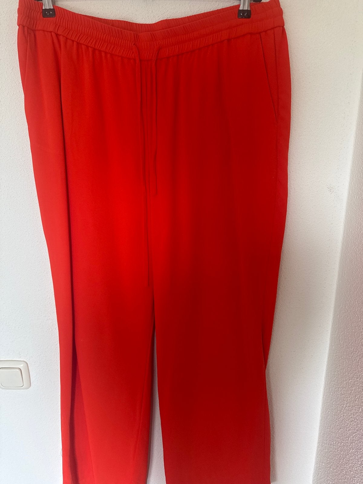 Claudia Sträter oranje broek maat 46, Maat 46/48 (XL) of groter, Oranje, Ophalen of Verzenden, Zo goed als nieuw