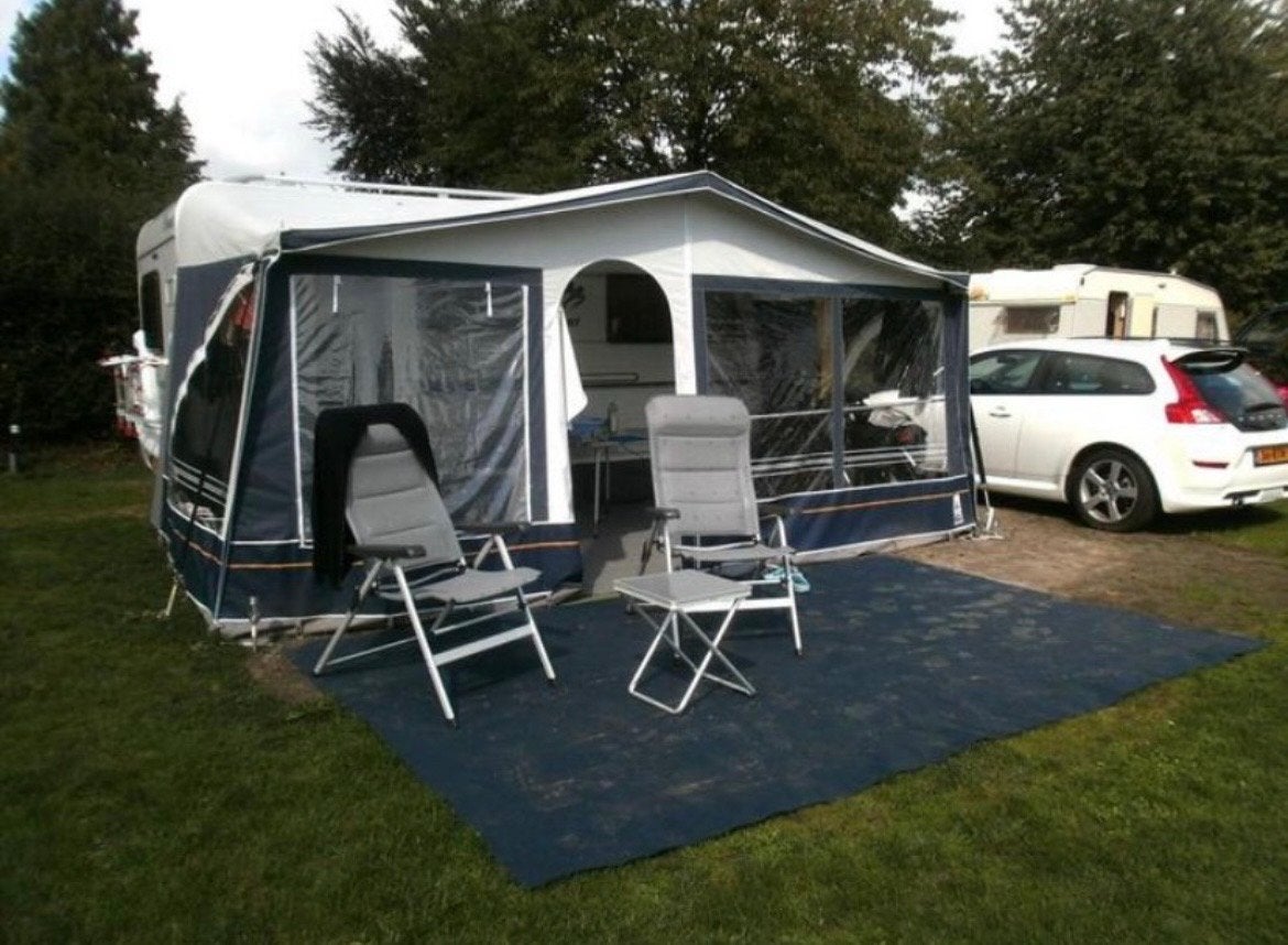 Voortent maat 925-950 cm, Ophalen, Gebruikt, Polyester, Overige merken