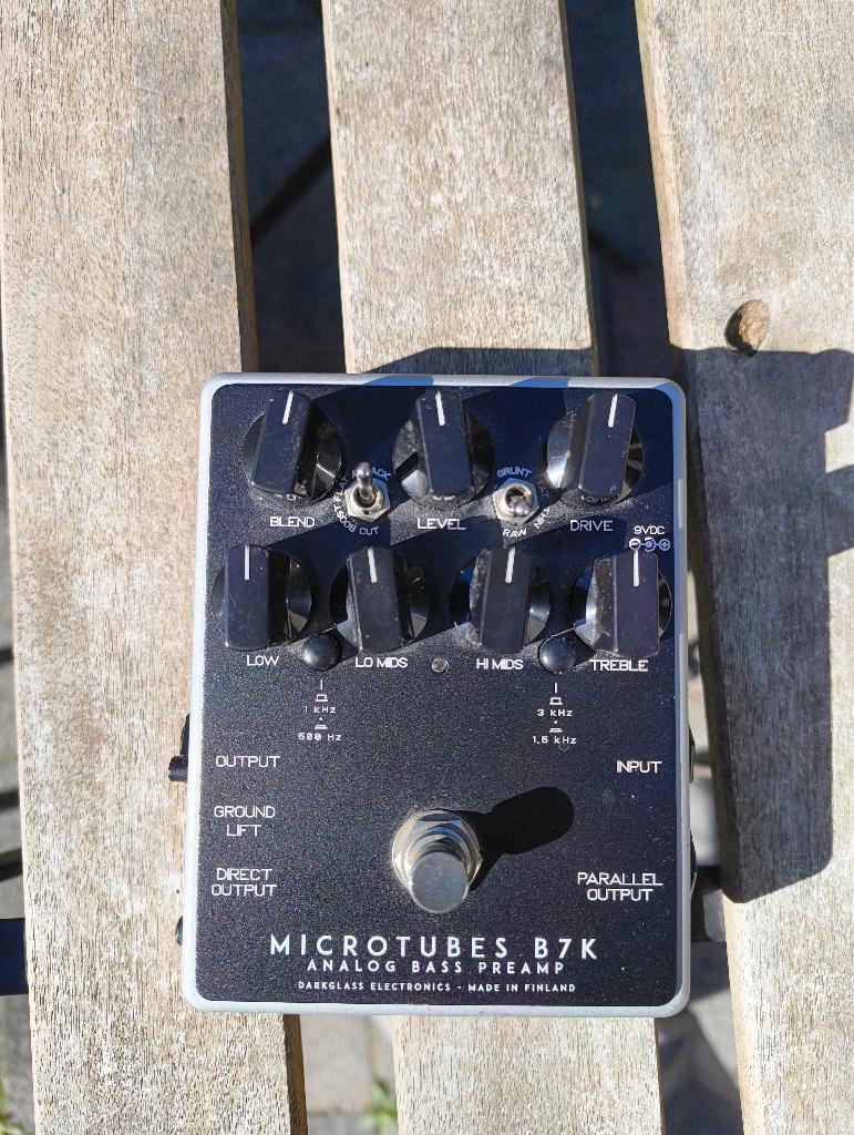 Darkglass Microtubes B7K V2, Ophalen of Verzenden, Zo goed als nieuw, Distortion, Overdrive of Fuzz