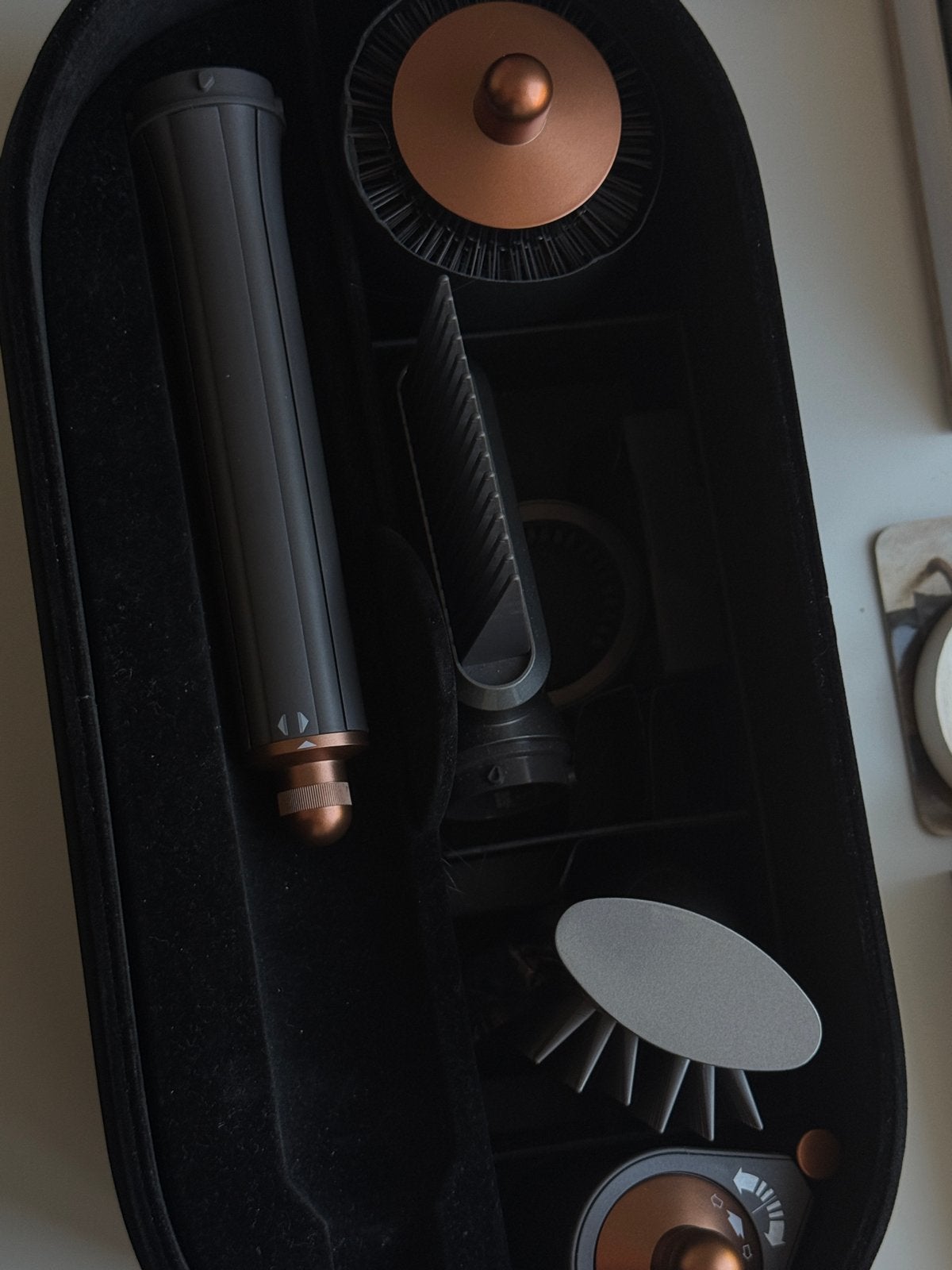 Dyson Airwrap, Sieraden, Tassen en Uiterlijk, Ophalen of Verzenden, Zo goed als nieuw, Föhn of Haardroger