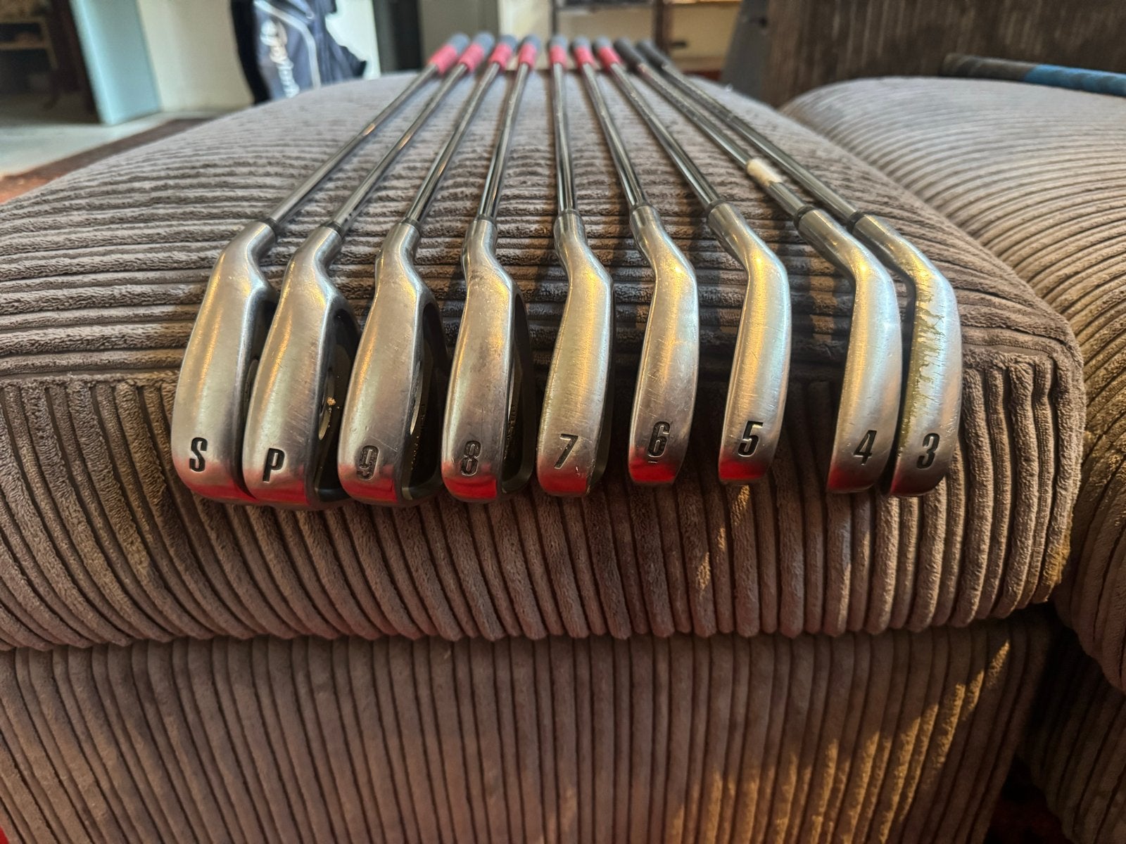 Complete set King Cobra 3100 I/H ijzers (3 t/m Sand Wedge), Sport en Fitness, Golf, Ophalen of Verzenden, Gebruikt, Set