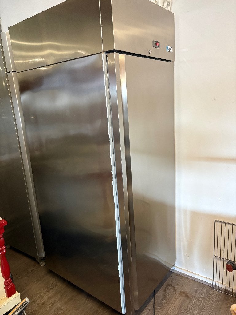 ijsvrieskast schepijs vriezer rvs bakkersmaat  horeca, Vrieskast, Gebruikt, 160 cm of meer, Ophalen of Verzenden