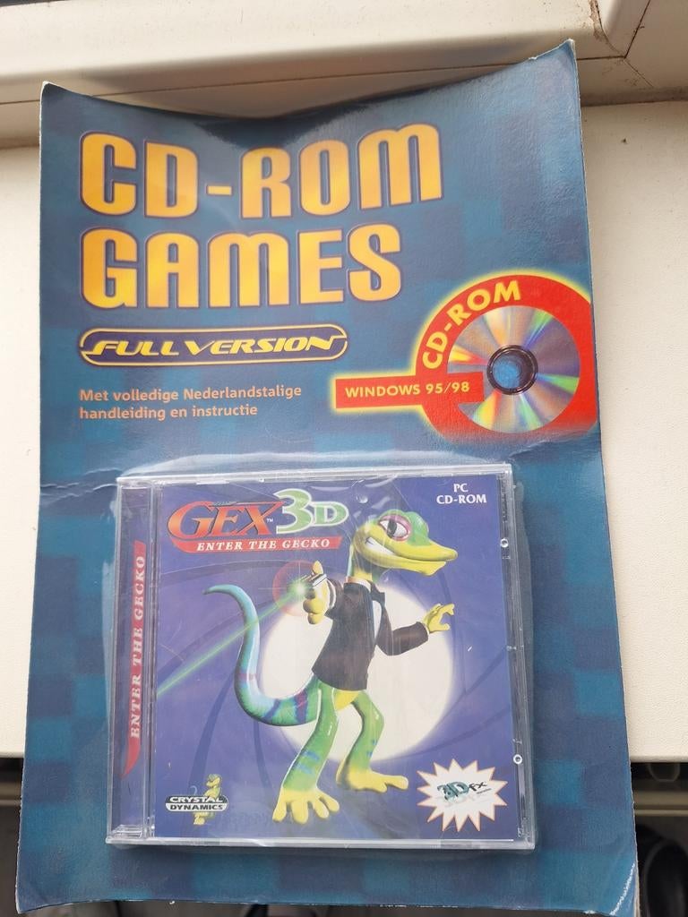 Gex 3D: Enter the Gecko Sealed, Spelcomputers en Games, Games | Pc, 1 speler, Ophalen of Verzenden, Zo goed als nieuw, Platform