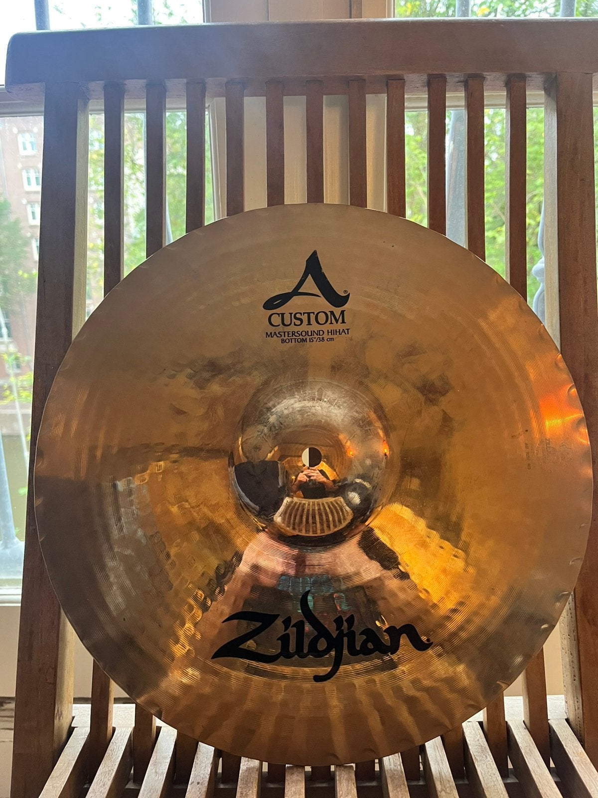 Zildjian 15" A Custom Mastersound Hi-Hats, Ophalen of Verzenden, Zo goed als nieuw, Overige soorten