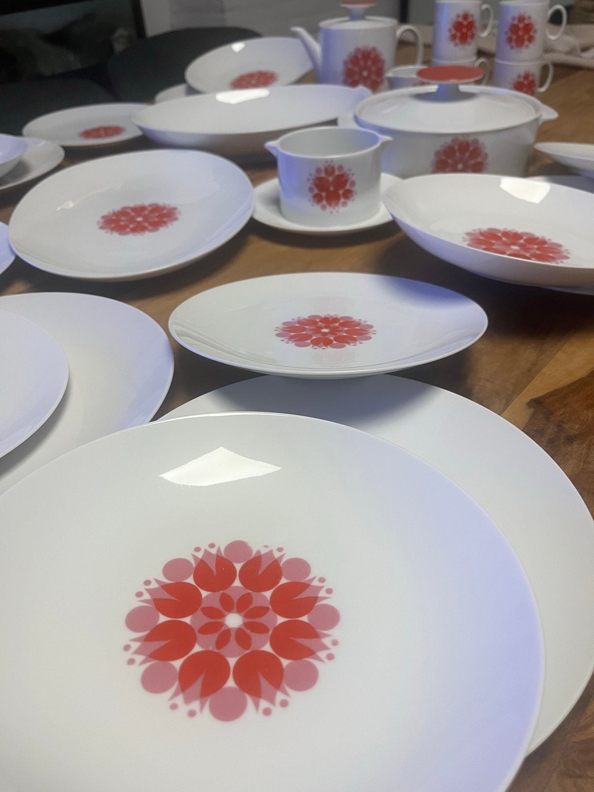 Vintage Thomas Rosenthal Porseleinen Servies - 26 Stuks, Overige merken, Vintage, Ophalen of Verzenden, Zo goed als nieuw