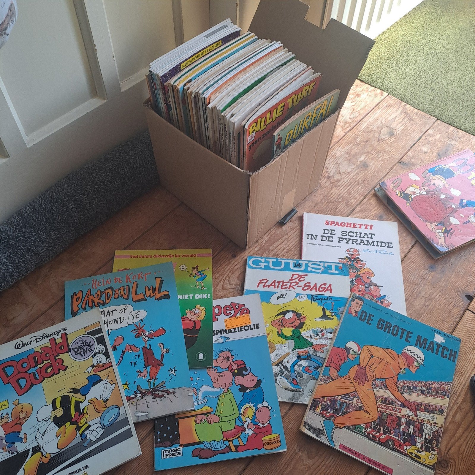 Grote collectie diverse stripboeken, Meerdere stripboeken, Ophalen, Gelezen