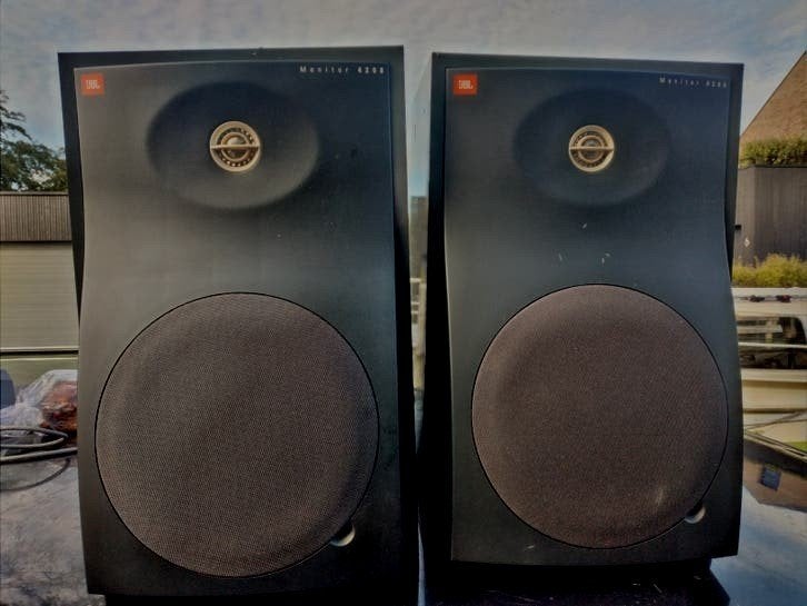 JBL Monitor 4208 Studio Monitoren (Paar), Studiomonitor, Gebruikt, JBL, Ophalen of Verzenden