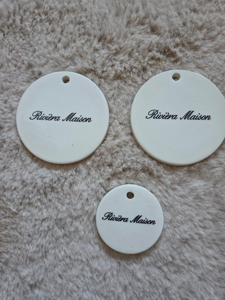 Zgan  riviera maison  kerstboom hangers, Ophalen of Verzenden, Zo goed als nieuw