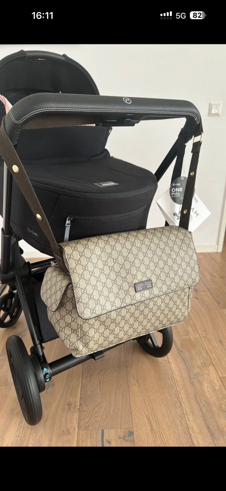 Luiertas Gucci, Ophalen of Verzenden, Zo goed als nieuw, Overige merken