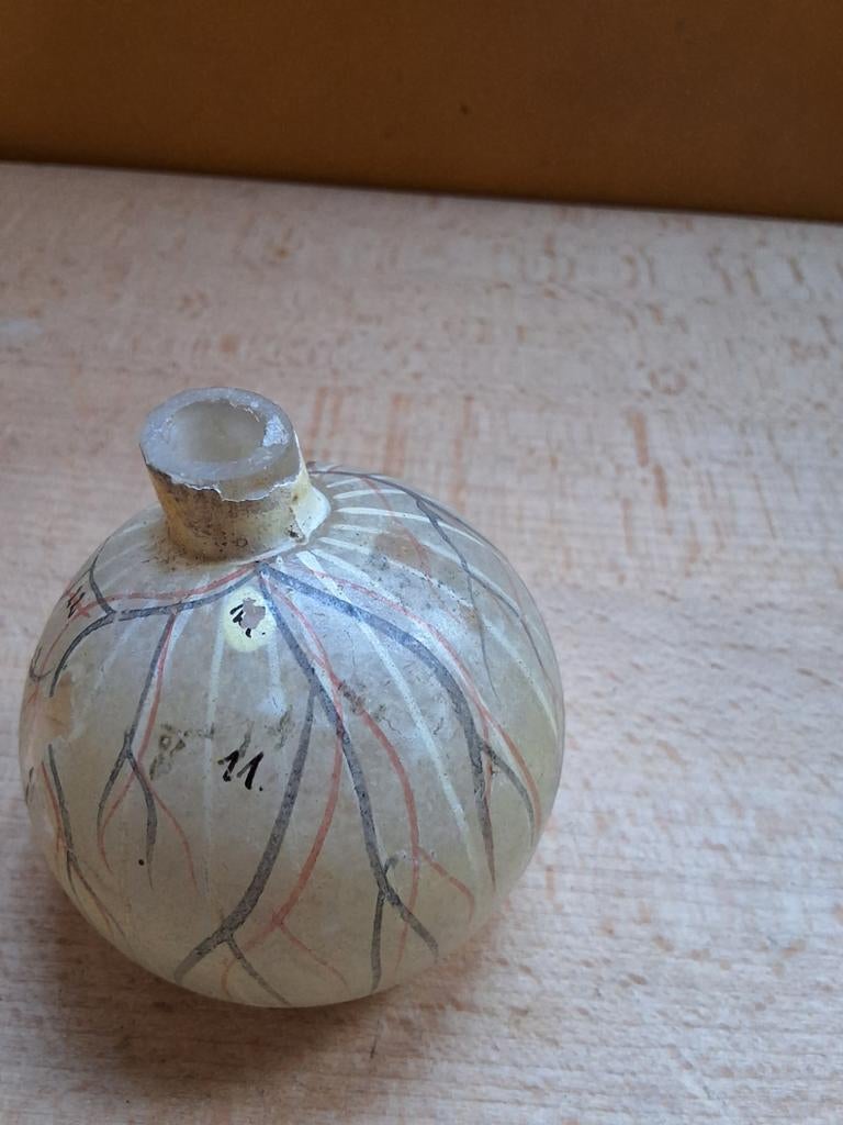 Antiek eind 19e eeuw medisch anatomisch model oog glas, Antiek en Kunst, Ophalen of Verzenden