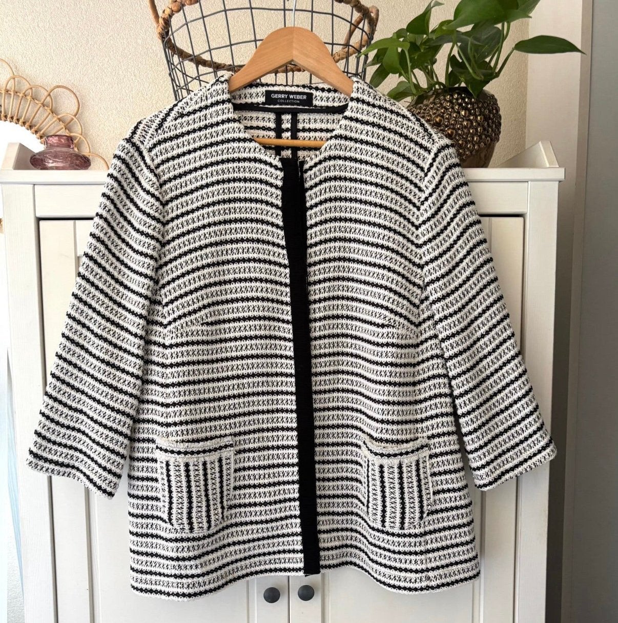 Gerry Weber vest maat 48, Ophalen of Verzenden, Zo goed als nieuw, Maat 46/48 (XL) of groter, Wit