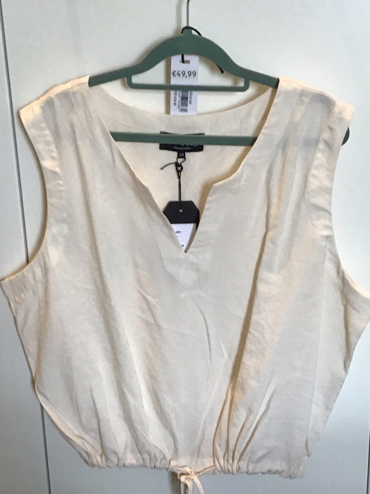 Elvira top maat 44, nieuw met label, Wit, Maat 42/44 (L), Nieuw, Ophalen of Verzenden
