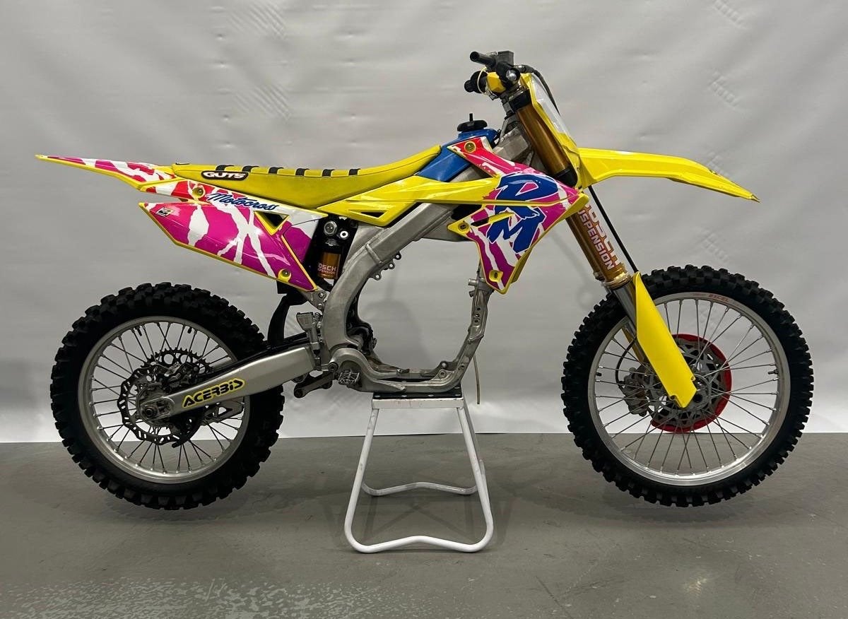 Rijwielgedeelte Suzuki RMZ450 2019, ideaal voor crossbrommer, Motoren, Ophalen, Gebruikt, Crossmotor