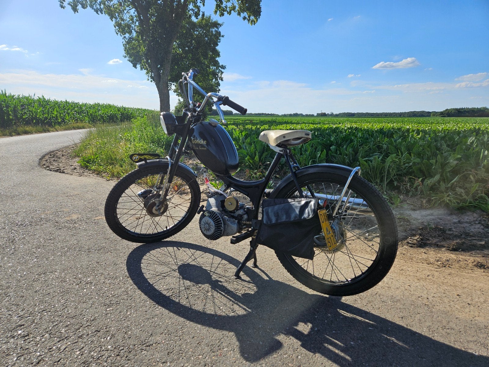 Oldtimer goricke brommer custom, Ophalen, Gebruikt