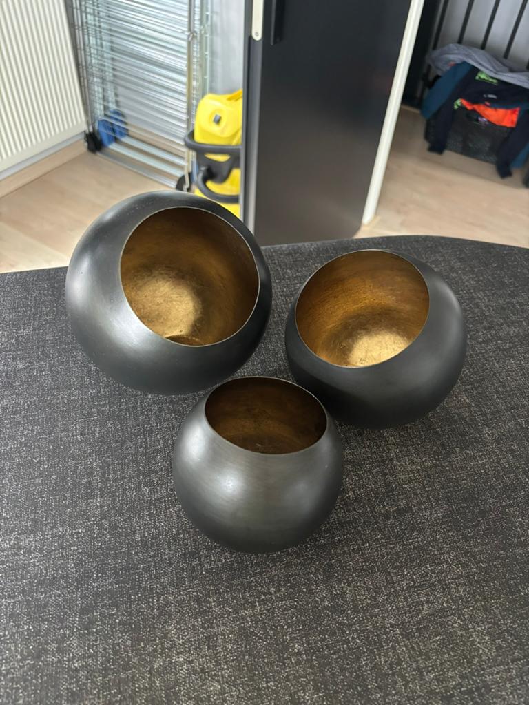 Candle Egg’s - Deko Candle (3 stuks), Ophalen of Verzenden, Zo goed als nieuw, Overige materialen