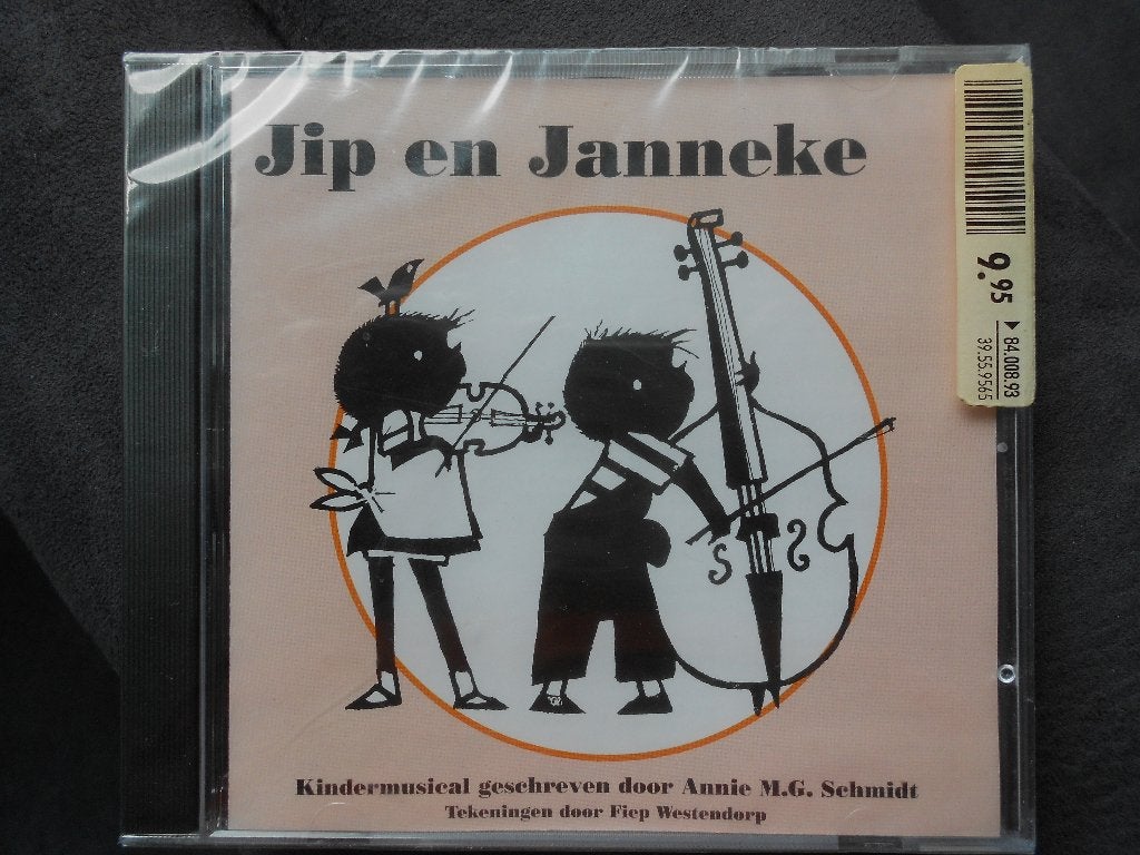 Nieuwe CD Jip en Janneke Fluitje van een cent, Ophalen, Nieuw in verpakking, Overige typen, 3 tot 5 jaar