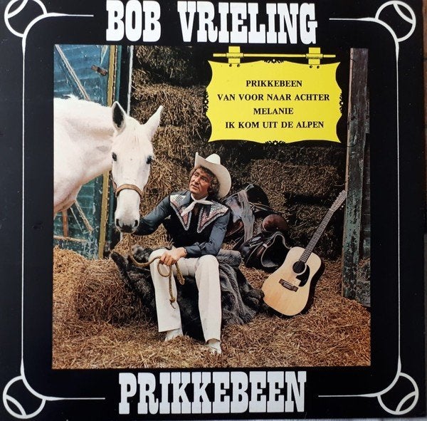 Bob vrieling ‎  prikkebeen  lp, LP, Gebruikt, Levenslied of Smartlap, 12 inch