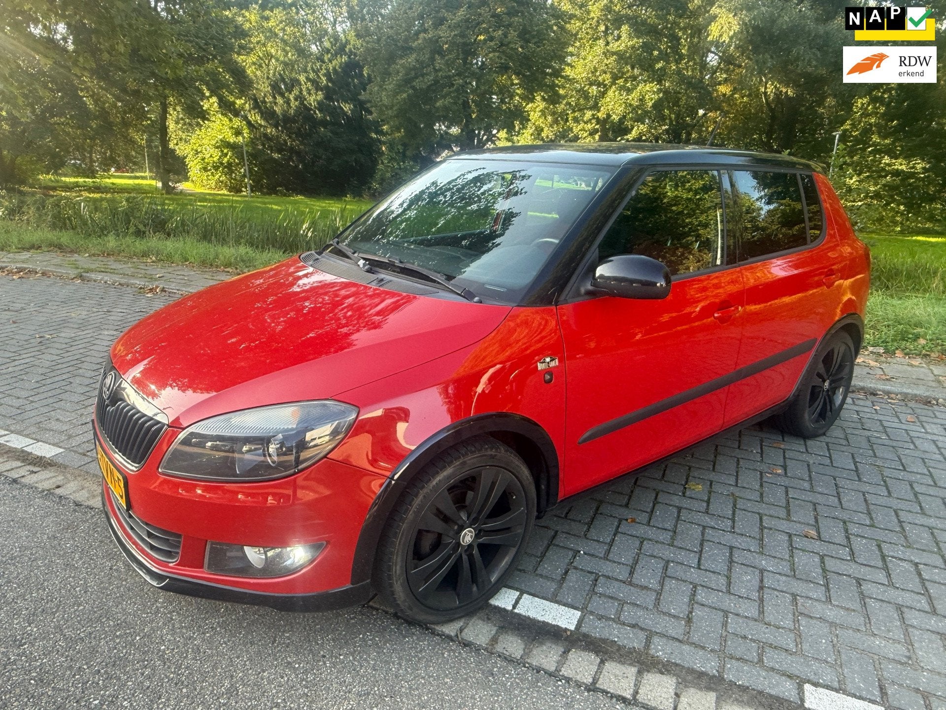 Skoda Fabia 1.2 TSI Style MONTE CARLO UITV., Auto's, Voorwielaandrijving, Euro 5, 86 pk, 4 cilinders