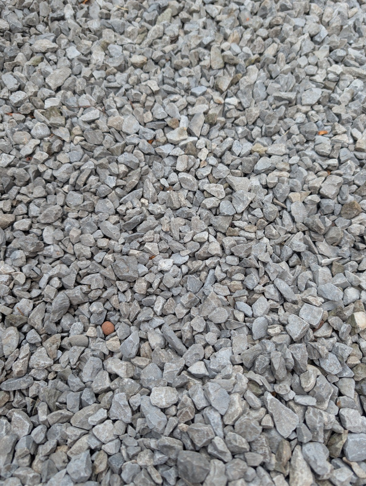 Grijs grind voor tuin of oprit 7 m2, Tuin en Terras, Grind, Keien en Split, Ophalen, Gebruikt, Graniet, Split