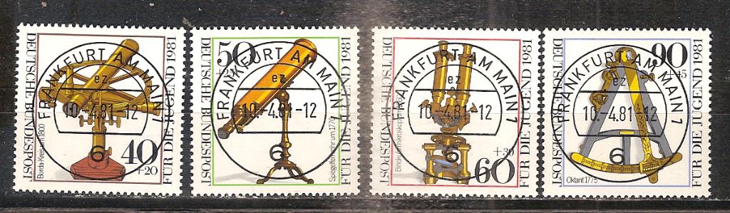 BRD 1090-1093, Ophalen of Verzenden, BRD, Gestempeld