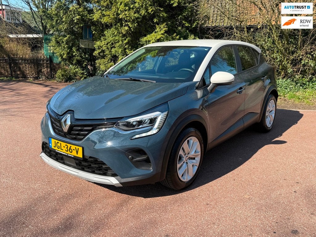 Renault CAPTUR 1.6 E-Tech Hybrid 145 Zen / Navi / Led / Airc, 94 pk, Gebruikt, 715 kg, Bedrijf