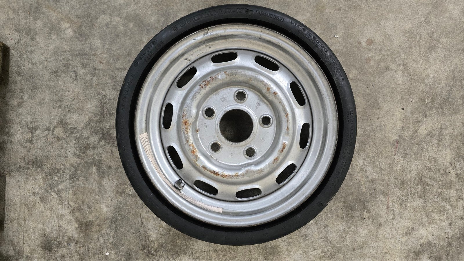 te koop thuiskomer / reservewiel Porsche 911 type G, 15 inch, Banden en Velgen, Nieuw, Ophalen of Verzenden