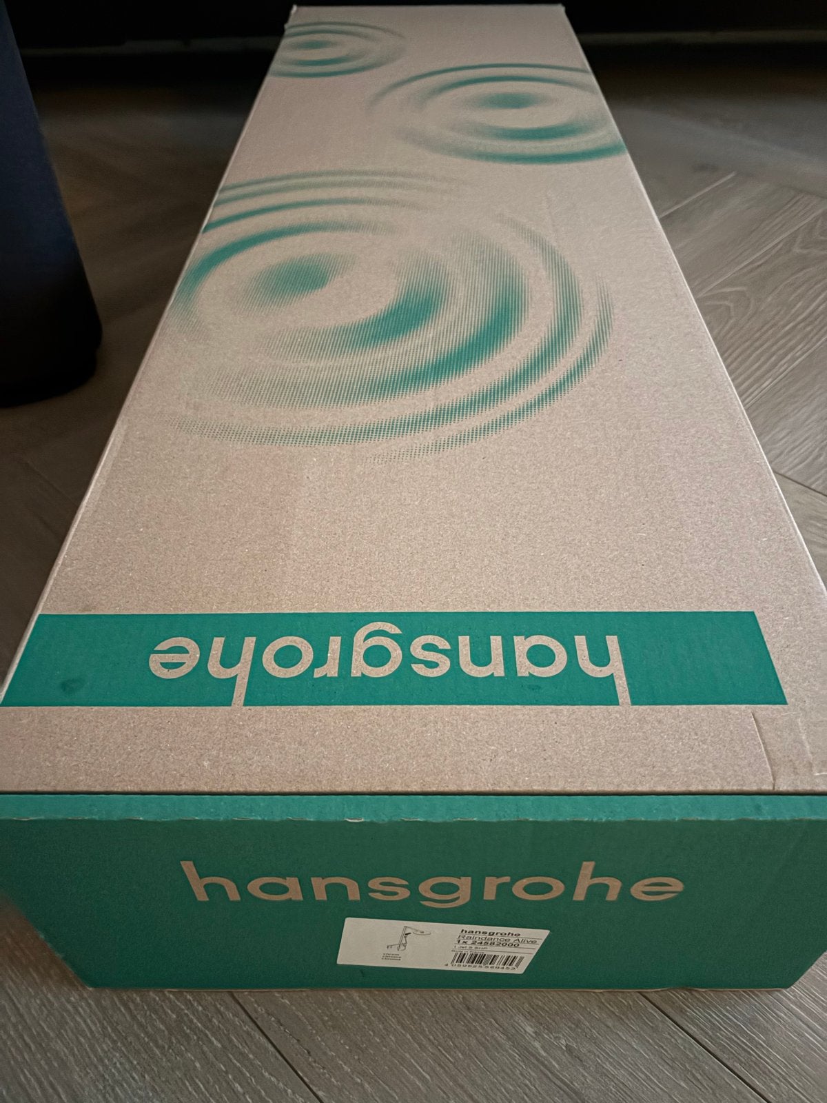 Hansgrohe Raindance Alive S Showerpipe 300 1jet met ShowerSe, Doe-het-zelf en Verbouw, Sanitair, Ophalen, Nieuw, Chroom, Douche