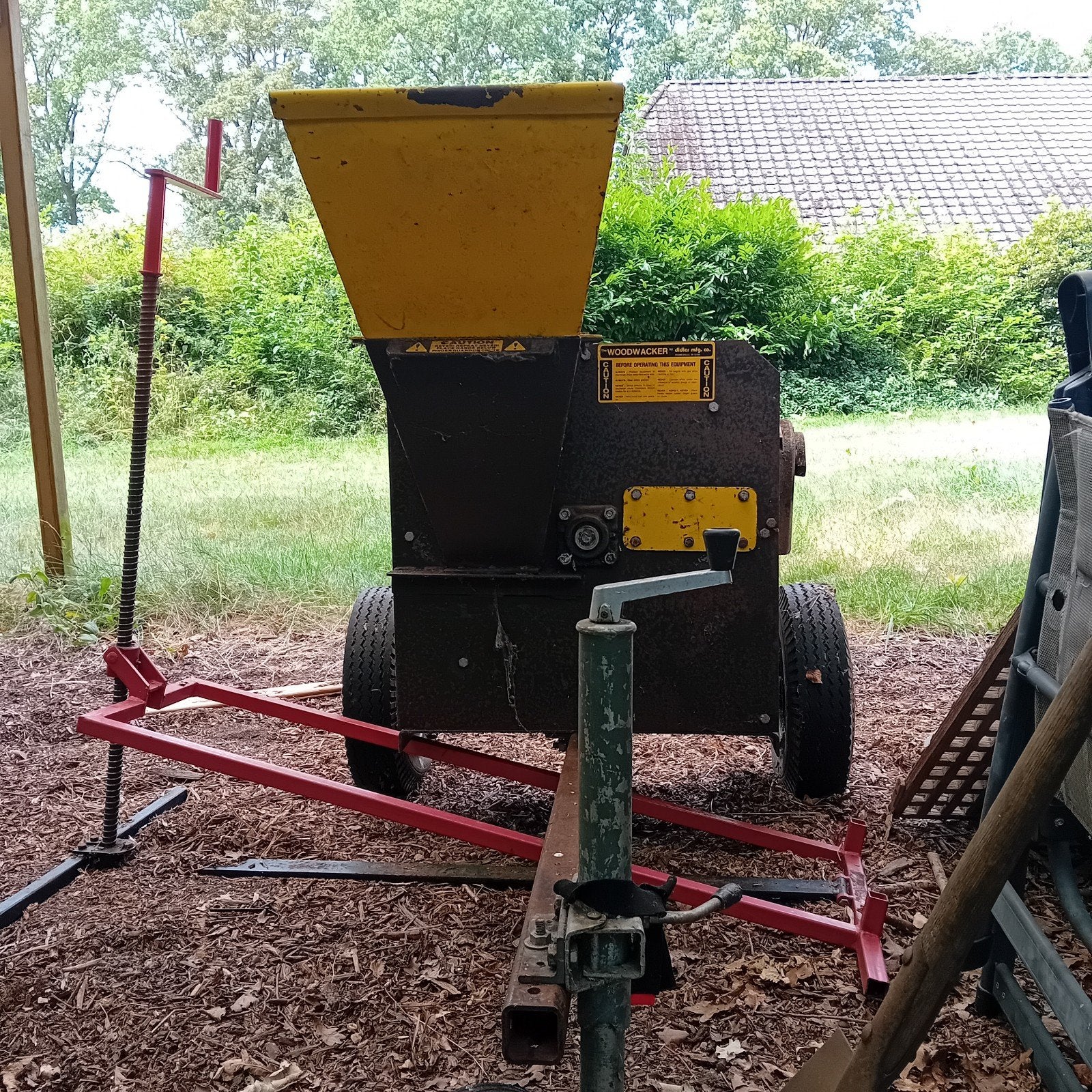 Woodwacker Houtversnipperaar - Krachtig en Betrouwbaar, Tuin en Terras, Hakselaars, Ophalen
